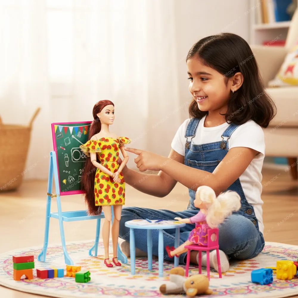 Alia has Teacher - Pretend Play Doll set