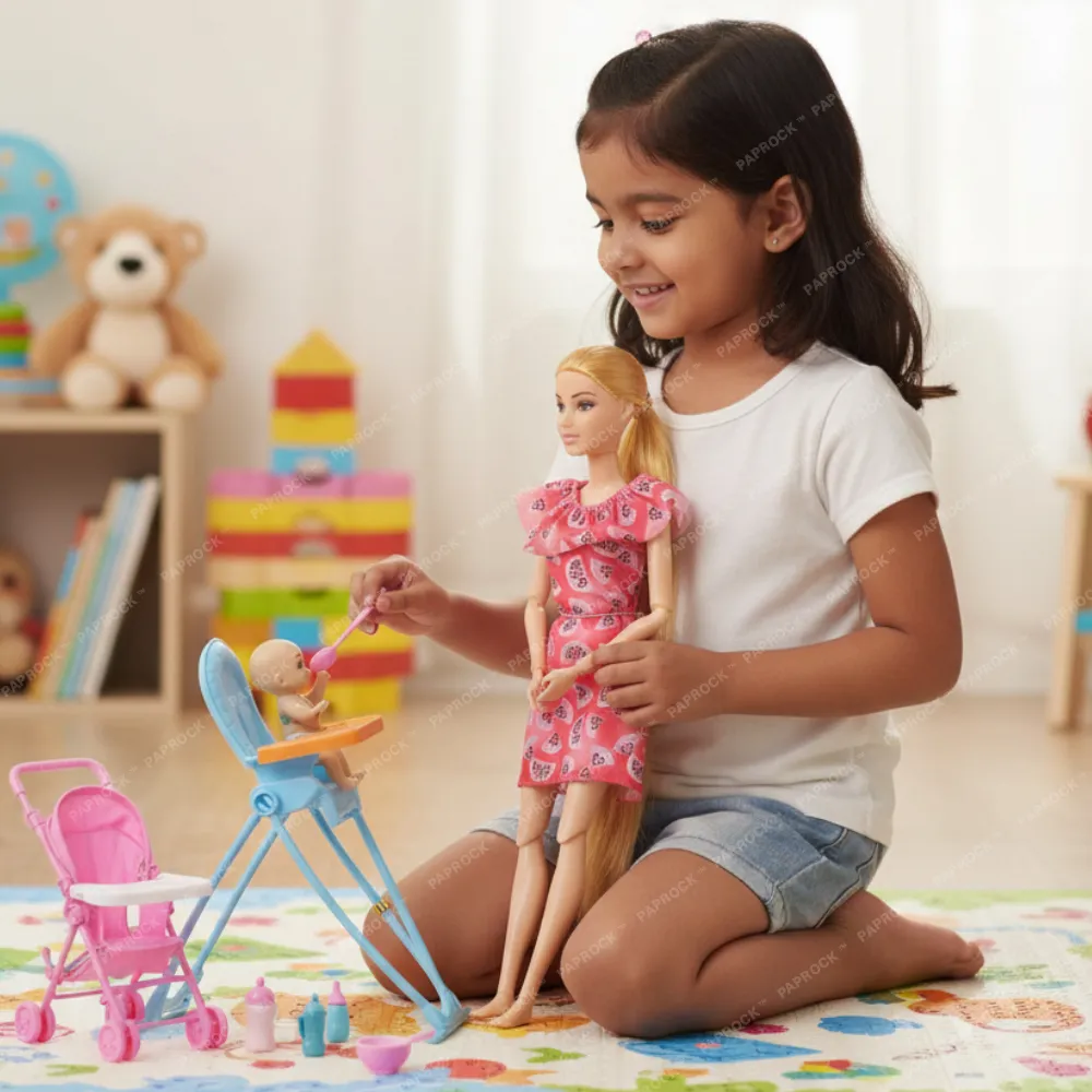 Alia has Baby Sitter - Pretend play Doll set